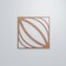 Ekena Millwork Large Otis Decorative Fretwork Wood Wall Panels, Wood (Paint Grade), 23 3/8"W x 23 3/8"H x 3/8"T WALW24X24X0375OTSMF - alternate 6